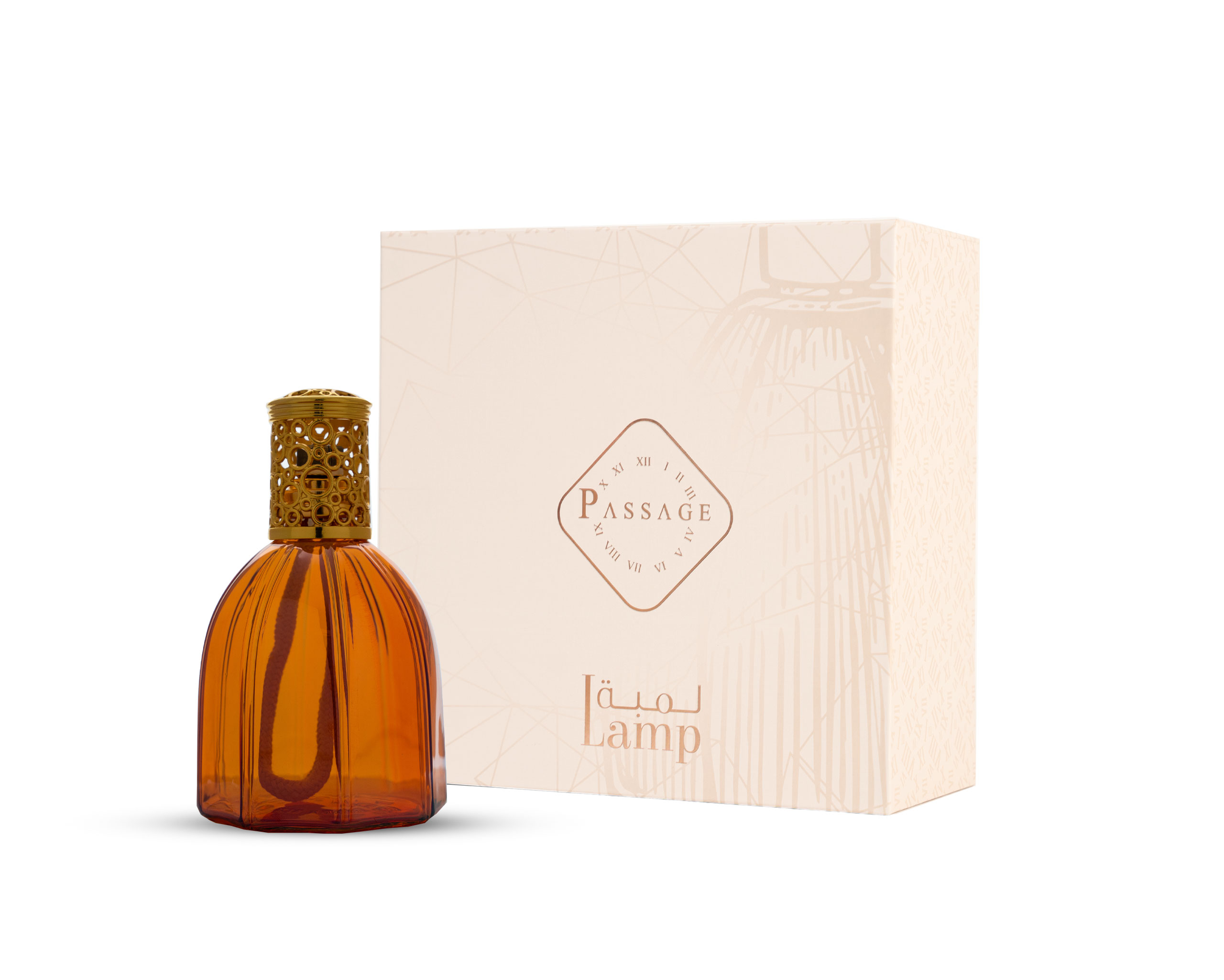 passage lamp - rose gold